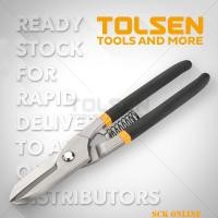 ราคา TOLSEN กรรไกรตัดโลหะ ตัดสังกะสี ตัดซีลาย เมทัลชีท ขนาด 10นิ้ว (22479270127)