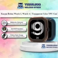 ราคา Xiaomi Redmi Watch 5 / Watch 4 Soft Case, เคส TPU สีโปร่งใส, ฝาครอบตัวสมาร์ทวอทช์, mi smart watch5 watch4 (55205777199)