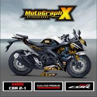 ราคา CBR 150R สติ๊กเกอร์แถบมอเตอร์ไซค์ BLACK PANTHER Design - CBR 150 R สติ๊กเกอร์สามารถ HOLOGRAM CBR 2 (53009056164)