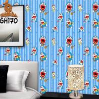 ราคา วอลเปเปอร์ลายทางสีส้ม Doraemon GH170 (29724892178)