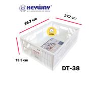 ราคา KEYWAY รุ่น DT-38 ตะกร้า อเนกประสงค์ ชั้นตะแกรง สีขาว (50912042107)