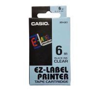ราคา CASIO XR-6X1 EZ-Label Printer Tape Cartridge 6mm Clear (51761515279)