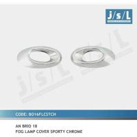 ราคา JSL ฝาครอบไฟตัดหมอก All New Brio 2018 Sporty Chrome (27065937987)