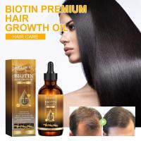 ราคา EELHOE Biotin Hair Care Essential Oil Deeply moisturizing and scalp-improving massage care and smoothing hair care essential oil (42279602706)