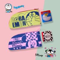 ราคา กระเป๋าใส่ดินสอผ้า Disney Minnie mouse & doraemon (20539938317)