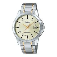 ราคา Casio นาฬิกาข้อมือผู้ชาย สายสแตนเลส รุ่น MTP-V004SG-9AUDF-สีเงิน (176395881)