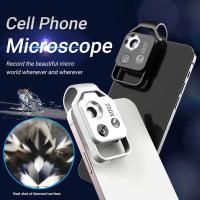 ราคา APEXEL Digital 200X กล้องจุลทรรศน์เลนส์ CPL Mobile LED Guide Light โคมไฟ Micro Pocket SuperMacro เลนส์สําหรับโทรศัพท์ iPhone (55661670614)