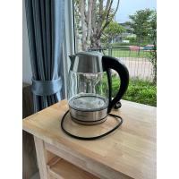 ราคา LocknLock กาต้มน้ำไฟฟ้า Glass Electric Kettle ความจุ 1.8 L. มือสอง สภาพ99.99% (26209346837)