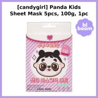 ราคา [candygirl] Panda Kids Sheet Mask 5pcs, 100g, 1pc / Korean Sheet Mask / Fun Panda Design / ของแท้ 100% โดย bibeem (50207681186)