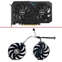 ราคา Ii87MM T129215SU DC12V 0.5A RTX3060 RTX3060TI 6Pin พัดลมกราฟิกสําหรับ ASUS DUAL RTX 3060 RTX 3060 TI 8G MINI V2 LHR พัดลมกราฟิก* (56962148383)