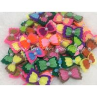 ราคา โบว์ผ้าสักหลาด 2 ชั้น งาน DIY คละสี (3405212231)
