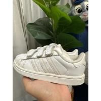 ราคา มือสองของแท้ รองเท้า Adidas ขาวล้วน 16 cm. (48508100235)