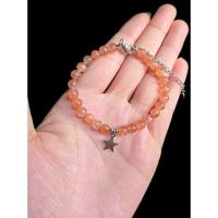 ราคา สร้อยข้อมือ สร้อยข้อมือซันสโตน-เสน่ห์ผสมซันสโตนธรรมชาติ-กําไลหินพลังงาน (28144803724)