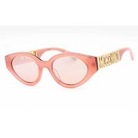 ราคา Pre-order แว่นกันแดด ของแท้ Moschino Women's Sunglasses Havana Plastic Full Rim Frame (51211603716)