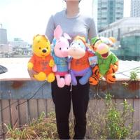 ราคา ตุ๊กตา Pooh หมีพูห์ & Piglet พิกเล็ต & Eeyore อียอร์ & Tigger ทิกเกอร์ From The Heart ชุดนอนใส่หมวก 12นิ้ว พู พูห์ หมีพู (1100837280)