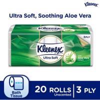 ราคา KLEENEX TOILET TISSUE CLEAN CARE ALOE VERA 3PLY 20 ม้วน (20289048872)