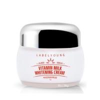 ราคา LABEL YOUNG Vitamin Milk Whitening Cream 55g. ครีมหน้าสด (5339794099)