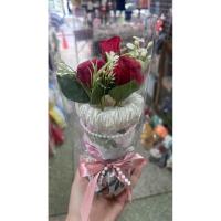 ราคา ช่อดอกกุหลาบแบบกลม กุหลาบ3 ดอก (55854697922)