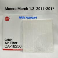ราคา กรองแอร์ Nissan Almera March Note อัลเมล่า มาร์ช โน๊ต โน้ต CA-18250 (1259328993)