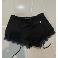 ราคา กางเกงขาสั้นแบรน zara แต่งชายลูกไม้ (7178173127)