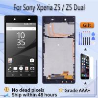 ราคา สําหรับ Sony Xperia Z5 เปลี่ยนหน้าจอ E6653 SO-01H SOV32 E6603 501SO E6633 E6683 Z5 จอแสดงผล LCD Touch Broken หน้าจอซ่อม (55705954699)