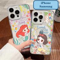 ราคา เคสแม่เหล็ก Little Mermaid Snow White เคสใสเจ้าหญิงเคสโทรศัพท์เหมาะสําหรับ iphone 17 16 15 pro max Samsung S25 (47408648792)