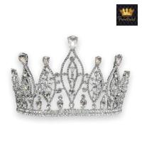 ราคา (พร้อมส่ง) เทียร่า 015 มงกุฎนางงาม มงกุฎประกวด เทียร่าเจ้าสาว งานสวย ปราณีต QCเพชรทุกเม็ด สินค้าพร้อมส่งจากไทย (13908331853)