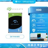 ราคา SEAGATE SKYHAWK HDD CCTV 1TB 5400RPM SATAIII (ST1000VX013) สำหรับกล้องวงจรปิด ประกัน 3 ปี (5061510282)