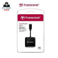 ราคา TRANSCEND CARD READER RDC3 USB 3.2 GEN 1 TYPE C BLACK รับประกันศูนย์ (19546429356)