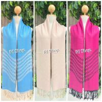 ราคา #Scarf ลายเกล็ดนกยูง สวยๆ งานแฟชั่น เนื้ิอนุ่ม เบาบาง (ลายใหม่) (27909257755)