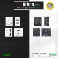 ราคา Urban Nano ดิมเมอร์ เต้ารับ USB2.1 usb 3.0 (26403311153)