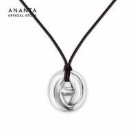 ราคา ANANTA Marque Statement Necklace สร้อยคอจี้ ชุบทองขาว (51658750836)