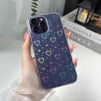 ราคา พร้อมส่งในไทย T9S90 เคสโฮโลแกรมหัวใจรุ้ง ผีเสื้อ hologram เคสโฮโลแกรม สำหรับ iPhone Case เคสไอโฟน 14,14Pro,14Promax (10327291204)