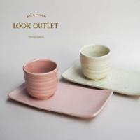 ราคา แก้วกาแฟ ชุดจัดอาหารว่าง พร้อมถาดใส่ขนม ที่ใส่อาหารและเครื่องดื่ม แก้ว4ออนซ์ (14813085003)