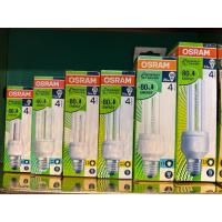 ราคา Saleหลอดตะเกียบ 2U 3U ยี่ห้อ Osram 5w 11w 14w 15w 20w 23w มีแสง ขาว DL , แสงส้ม WW (52761805213)