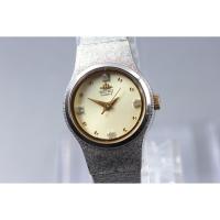 ราคา Vintage 1992[near mint] seiko 8y21-0010 silver diamonds 20mm quartz ladies watch (54756584704)