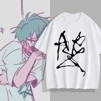 ราคา [มีสินค้า] เสื้อยืดแขนสั้นผู้ชายผ้าฝ้ายแท้ ดีไซน์เรียบง่ายสำหรับฤดูร้อนใหม่ ลายการ์ตูนเอเลี่ยน คอกลม (46410120112)