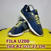 ราคา FILA U200 มือสอง ของแท้ ไซส์ 42 ยาว 27 เซน สภาพสวยมาก (รองเท้าฟีล่า U200 Feelite วิ่ง ลำลอง รุ่น เบอร์ ขนาด ไซต์ สภาพดี (1886337916)