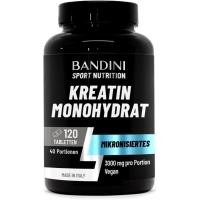 ราคา Bandini Micronised Creatine Monohydrate 120 เม็ดพร้อมการฝึกเสิร์ฟ 3000 มก. ฟิตเนสและ PreWorkout Creatine Monohydrate Creatine Monohydrate (58060183114)