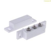 ราคา Weroyal 1 ชุด NC Magnetic Door Window Contact Sensor Alarm Reed Switch Fit สําหรับ GPS Alarm หรืออุปกรณ์อื่นๆพร้อมสกรู 2 ชิ้น (56957843447)