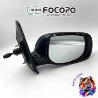 ราคา กระจกมองข้าง Toyota Vios ปี 2007 - 2013 สีดำ ธรรมดา ปรับมือโตโยต้า วีออส กระจกวีออส ยี่ห้อ FOCOPO (28538585205)