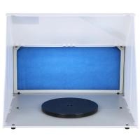 ราคา Airbrush Paint Spray Booth Exhaust Fan with Filter Portable Paint Booth Kit for Airbrushing Paintin (57752962521)