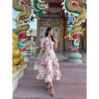 ราคา หมวยเล็ก M12 งานป้าย Alicia Dress ชุดเดรสกี่เพ้า ชุดกี่เพ้า สำหรับผู้หญิง เสื้อผ้าแฟชั่นผู้หญิง ไซส์ S-XL (29173457823)