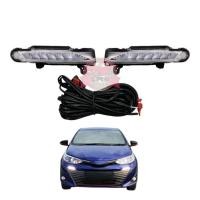 ราคา ไฟ เดย์ไลท์ DRL LED แสงขาว TOYOTA YARIS & YARIS ATIV 2017 2018 2019 โตโยต้า ยาริส ยาริส เอทีฟ (55404429860)