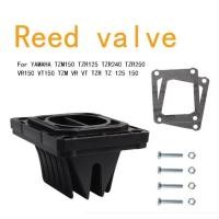 ราคา สําหรับ YAMAHA TZM150 TZR125 TZR240 TZR250 VR150 VT150 TZM VR VT TZR TZ 125 150 คาร์บอนไฟเบอร์ Inlet Reed วาล์ว (54108763812)