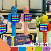 ราคา จัดส่งด่วน ไมค์บลูทูธ ไมโครโฟนคาราโอเกะ ไมโครโฟนร้องเพลง มี LED ลำโพงในตัว ZX800 (28375054399)