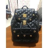 ราคา เป้วินเทจ MCM สีดำ อะไหล่ทองสวย (7062852421)