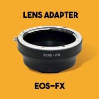 ราคา Mount Adapter Ring EOS-FX : สำหรับเลนส์ EOS EF Canon Lens แปลงเป็น FX Fuji X X-Pro2 X-Pro1 Mount (3642582823)