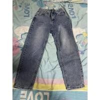 ราคา กางเกงยีนส์ทรงบอย เอวสม็อคยางยืดด้านหลัง ผ้ายืด (6969046010)