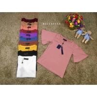 ราคา เสื้อยืด Bellacita สีแดงเลือด แบบตามภาพ (1520024756)